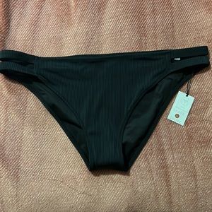 Shade & Shore Black Bikini Bottoms XL NWT